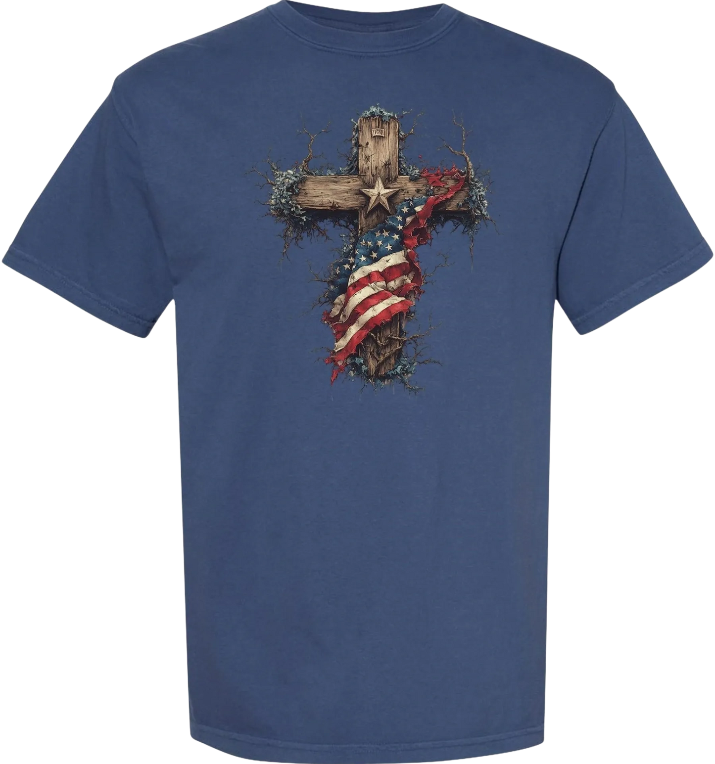 America's Tribute Cross short sleeve tee