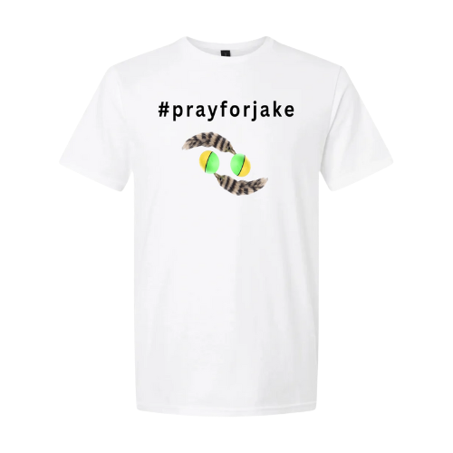 #prayforjake short sleeve tee shirt