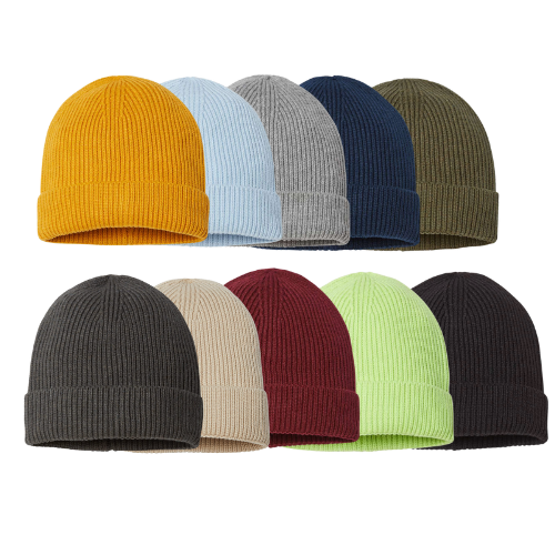 Beanie Fine Rib Cuffed