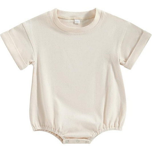 Short Sleeved Bubble Onesie
