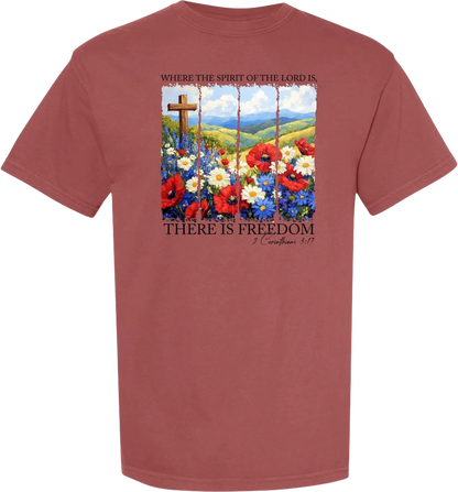 There is Freedom short sleeve Tee