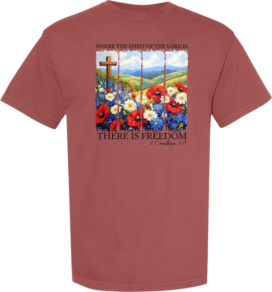 There is Freedom short sleeve Tee