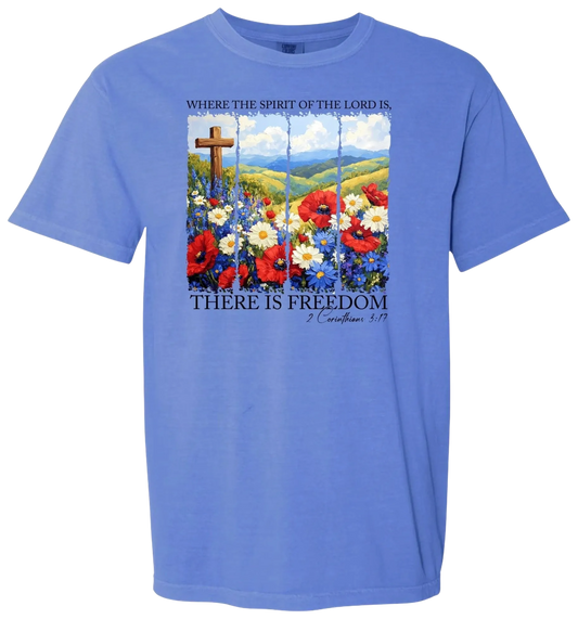 There is Freedom short sleeve Tee