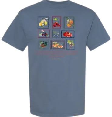 Fruit Stamps short sleeve tee