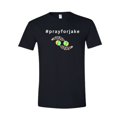 #prayforjake  short sleeve tee shirt