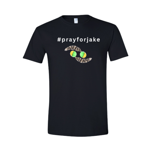 #prayforjake  short sleeve tee shirt